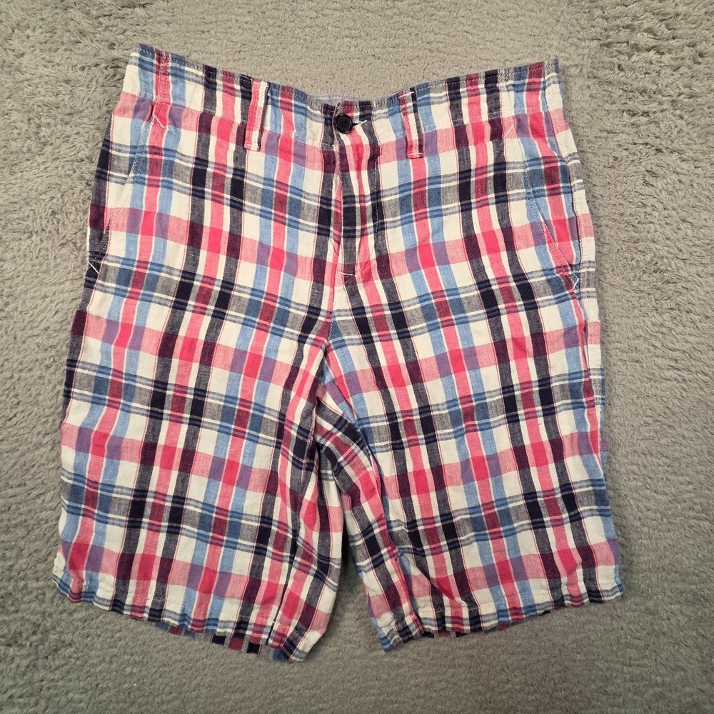 Vintage Lacoste Shorts Mens 32 Plaid Linen 70s 80s Qualite‎ Originale Tunisia